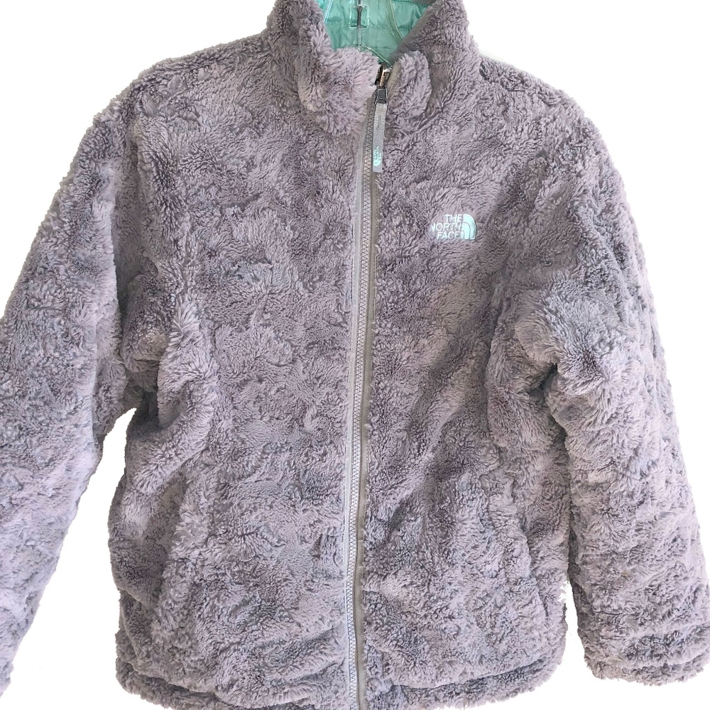 North Face Mossbud Swirl Jacket Girls size L